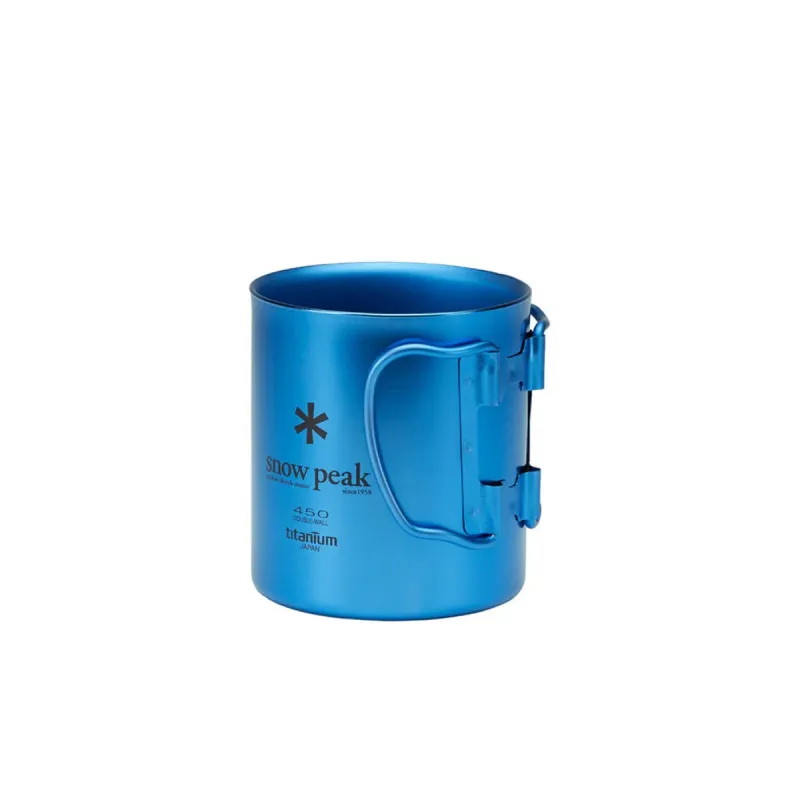 Mor Anodize Titanyum Kupa 450 ml