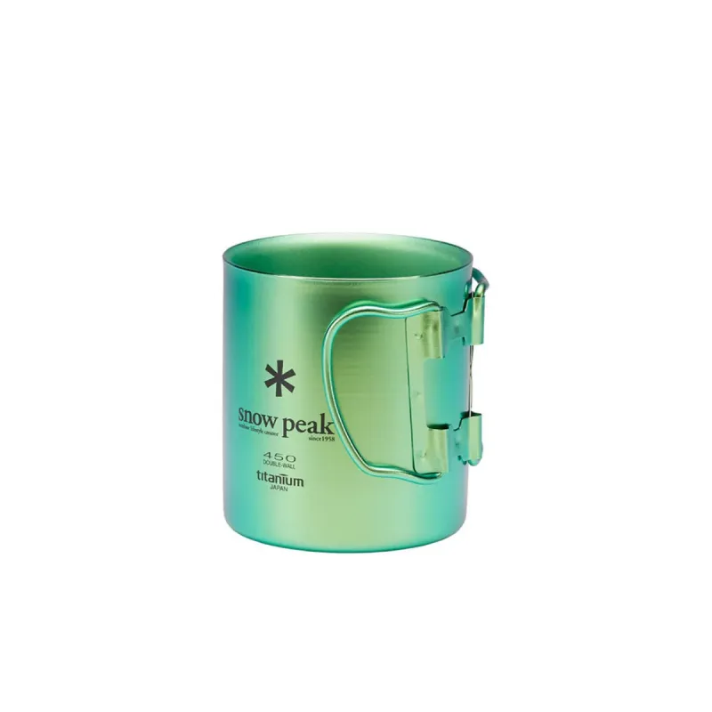 Mor Anodize Titanyum Kupa 450 ml