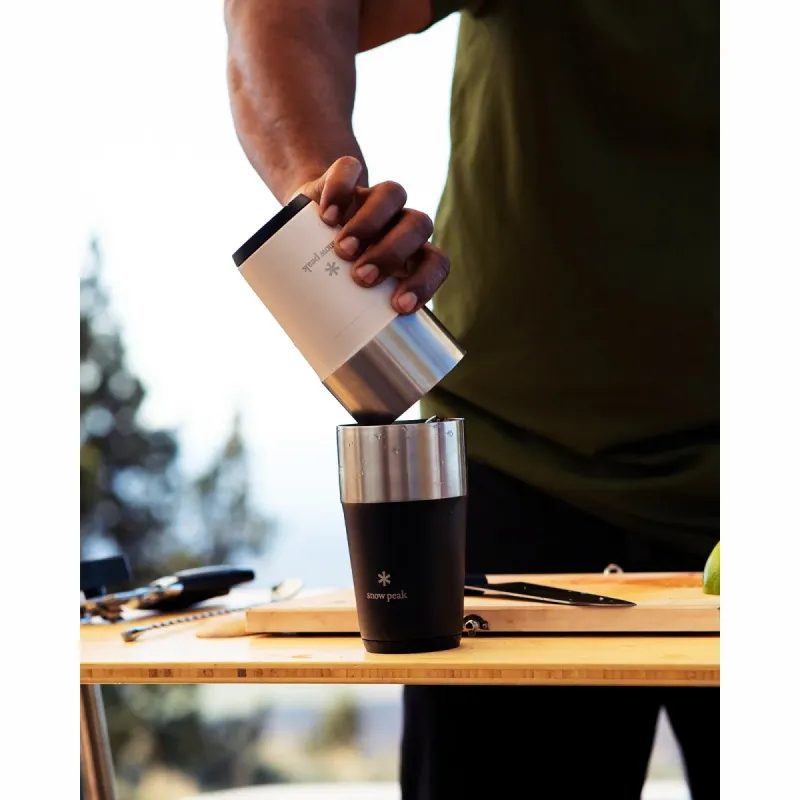 Siyah Kar Termos Bardak